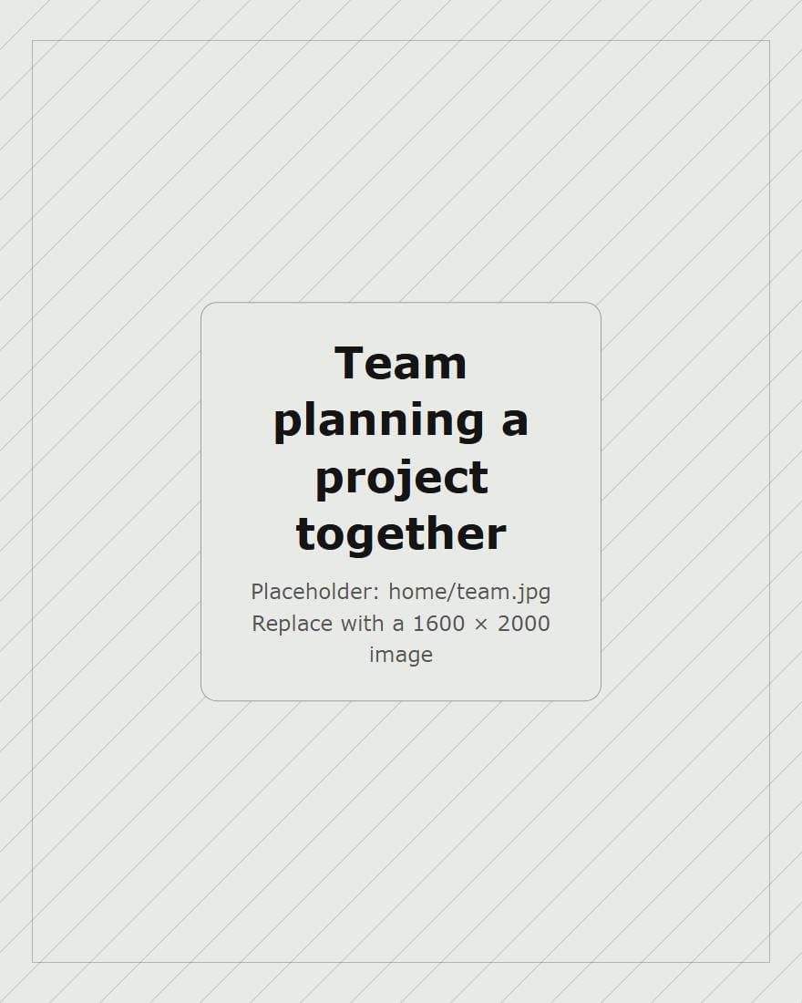 The Brand Brisk team planning a project together