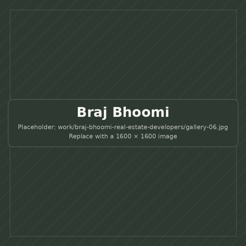 Braj Bhoomi: brand touchpoints