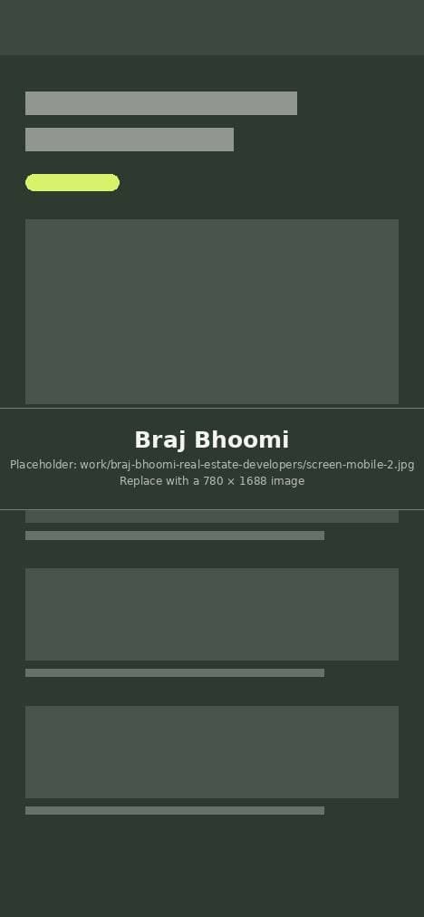 Braj Bhoomi, mobile screen 2