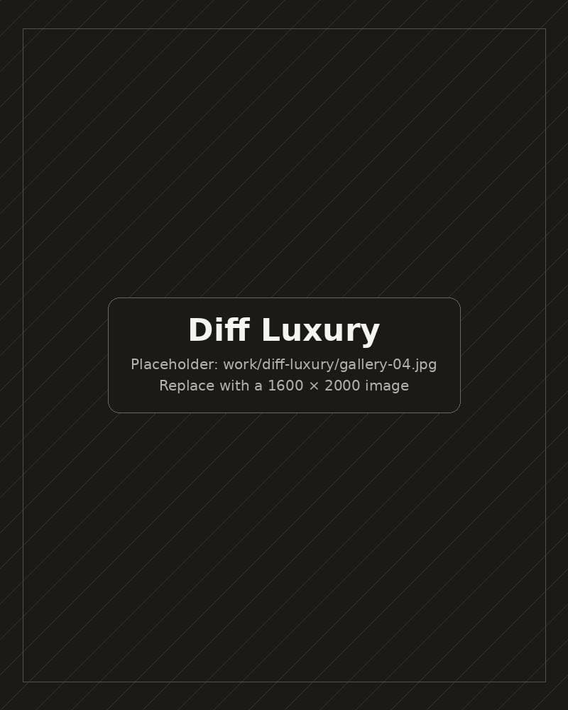 Diff Luxury: responsive layouts