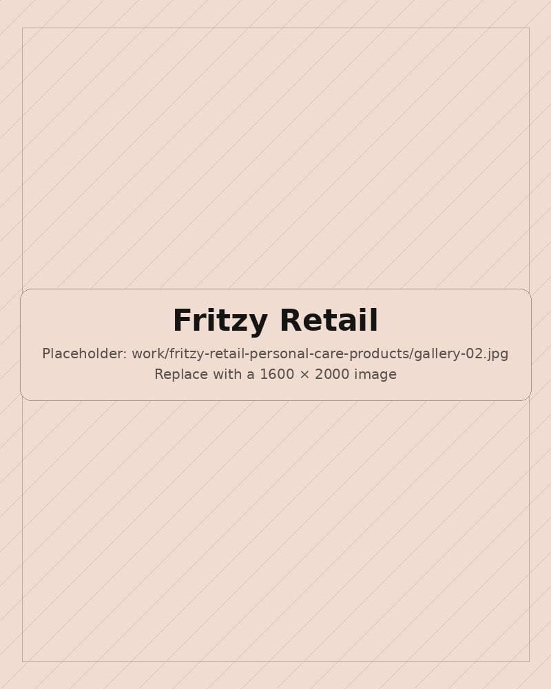 Fritzy Retail: detail view